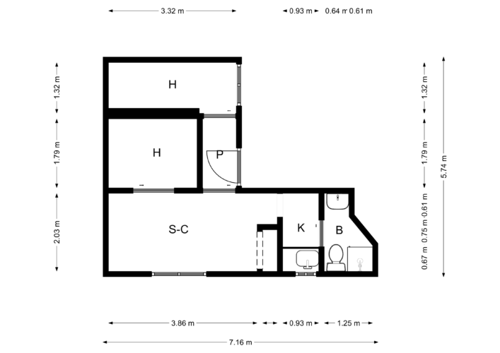 004 – Alquiler de Piso en calle de Mediodia Grande, 9