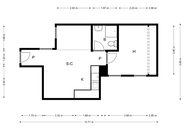 149 - Alquiler de Piso en calle de Porvenir, 10