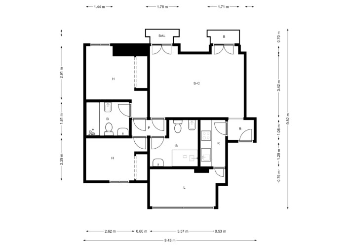 014 – Alquiler de Piso en calle Bola, 12