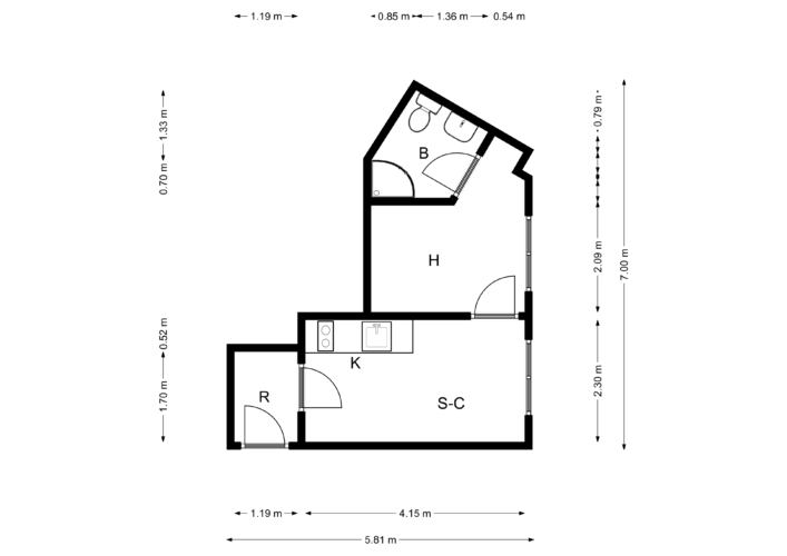 033 – Alquiler de Piso Calle Pamplona, 38