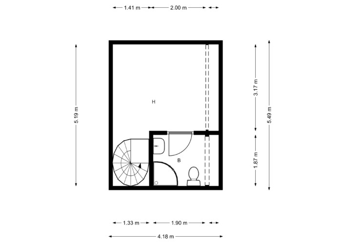 060 - Alquiler de Piso en Calle Malcampo, 20