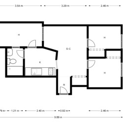 112 - Alquiler piso en Calle Vinaroz, 26